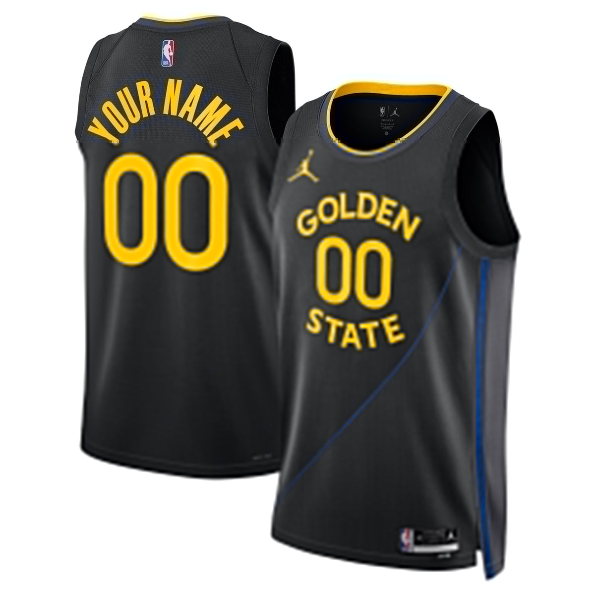Golden State Warriors NBA Statement Edition Swingman Basketball Jersey- Custom basketball fan jersey