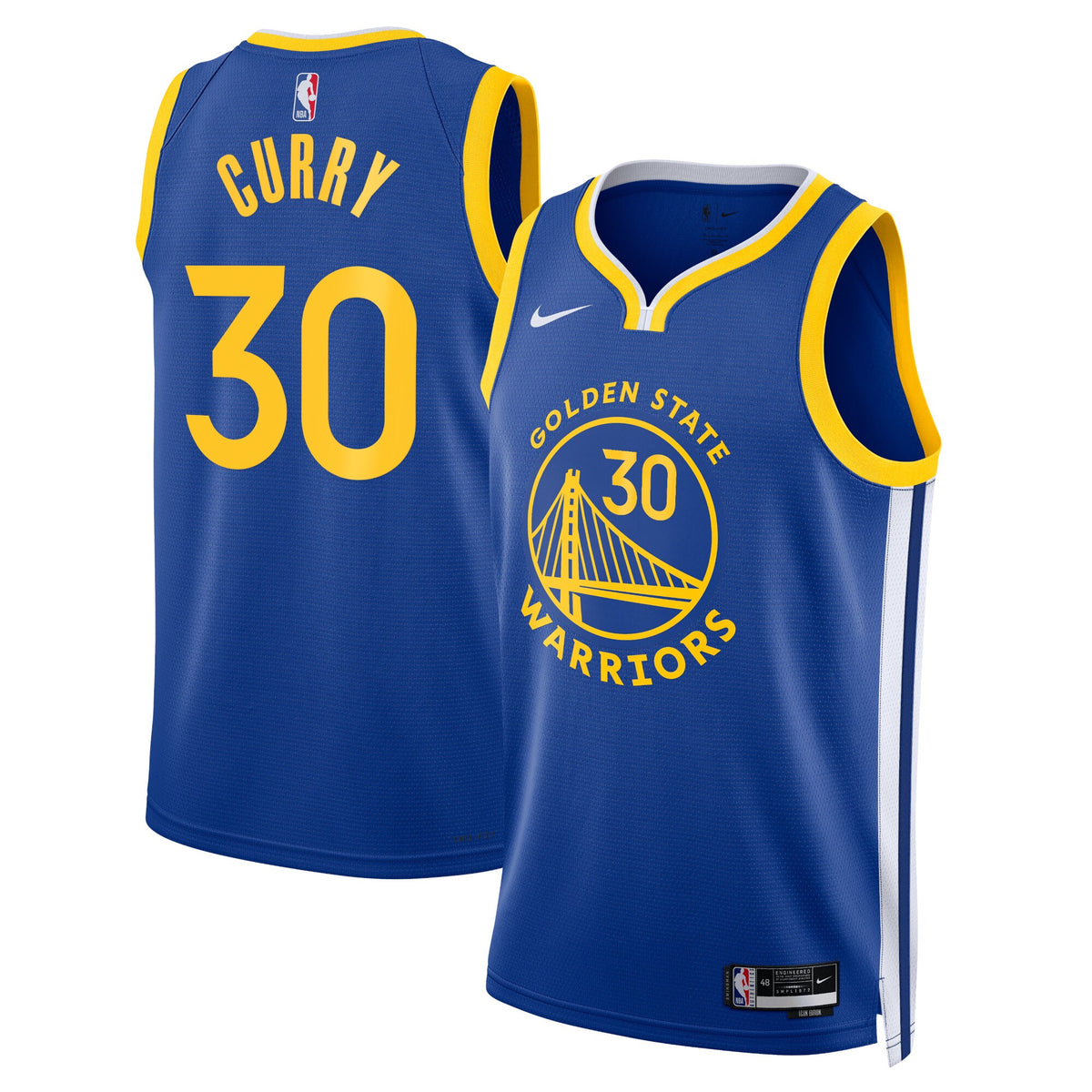 Golden State Warriors Icon Swingman Basketball Jersey- Curry 30 basketball fan jersey