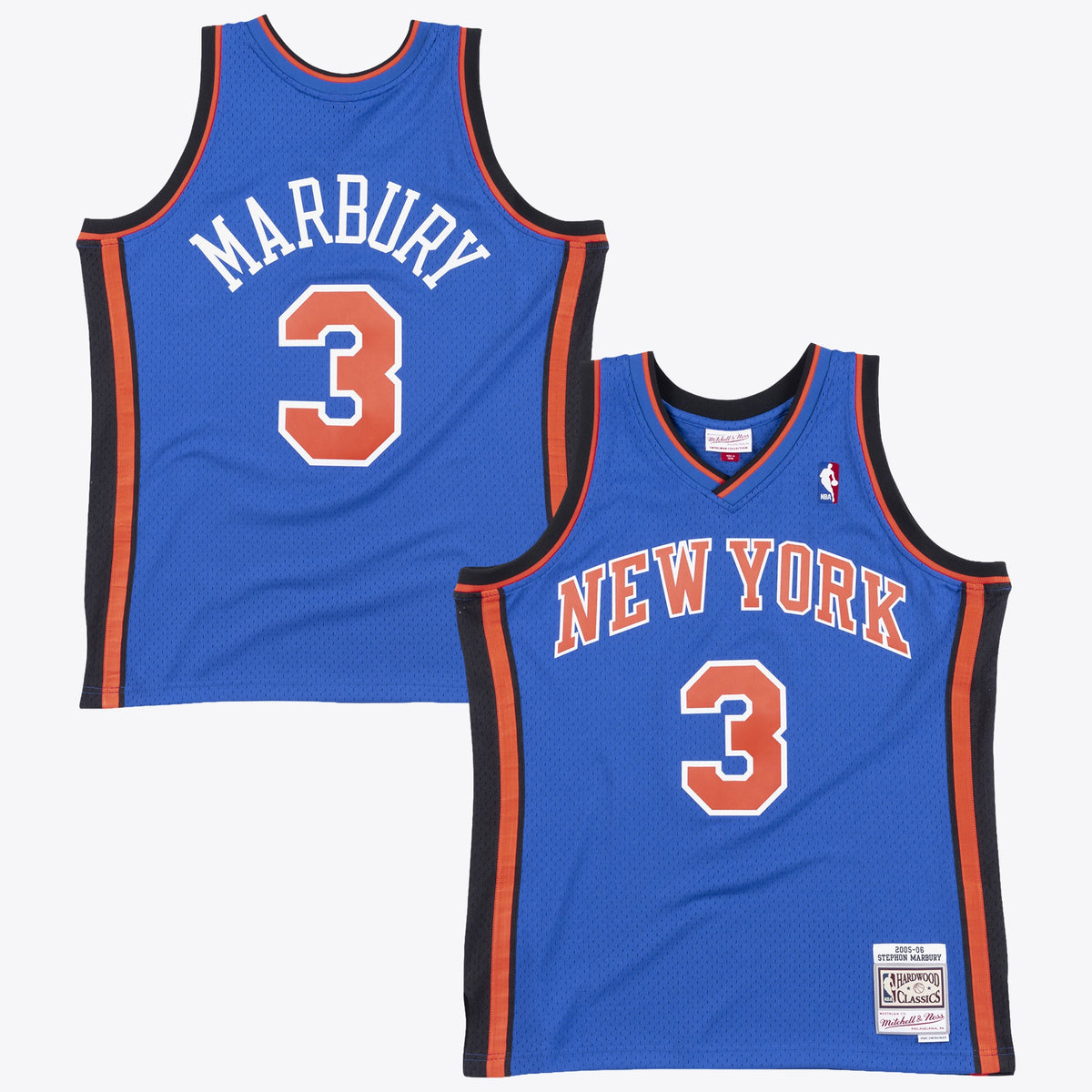 New York Knicks Stephon Marbury 2006 Swingman Authentic Basketball Jersey- Royal Blue basketball fan jersey