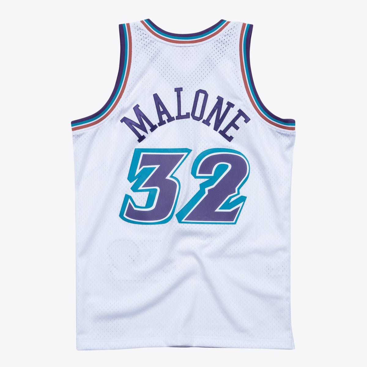 Utah Jazz Karl Malone 1996 Hardwood Classics Swingman Basketball Jersey By- White basketball fan jersey