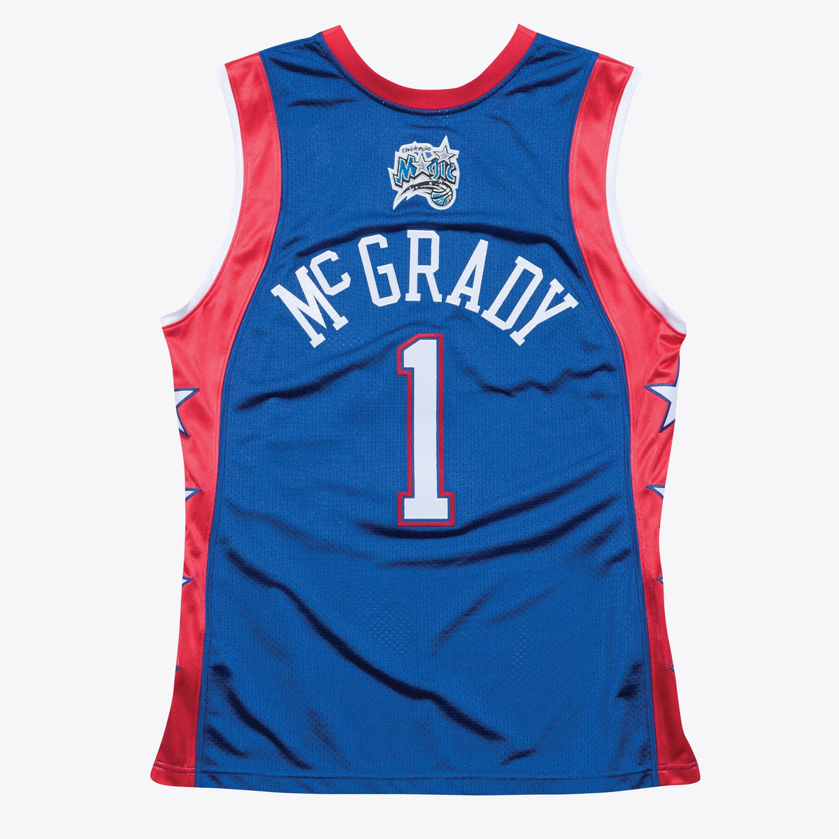 NBA Tracy McGrady 2004 All- Star Authentic Basketball Jersey By- Blue basketball fan jersey