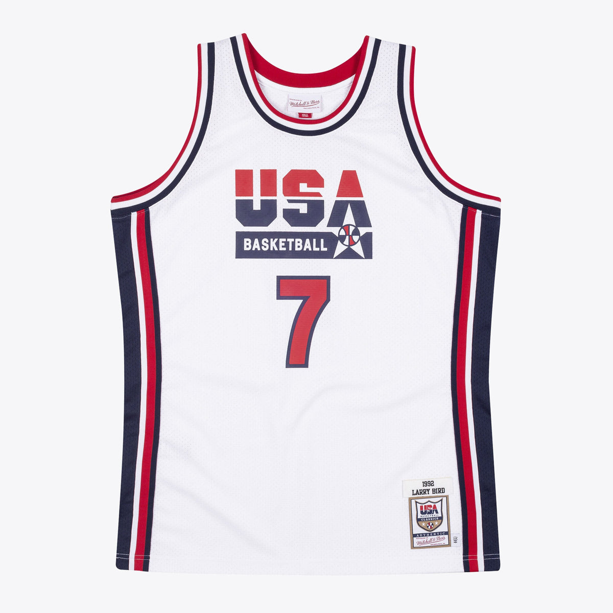 USA Basketball Authentic Basketball Jersey Larry Bird 1992 basketball fan jersey