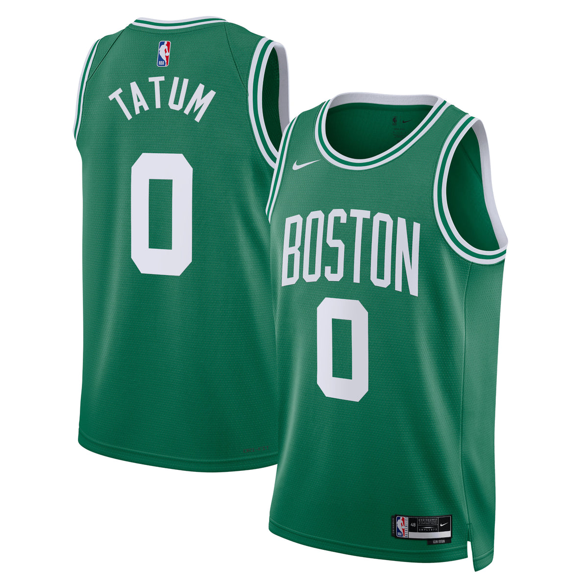 Boston Celtics Icon Edition Swingman Basketball Jersey- Kelly Green- Jayson Tatum- Unisex basketball fan jersey