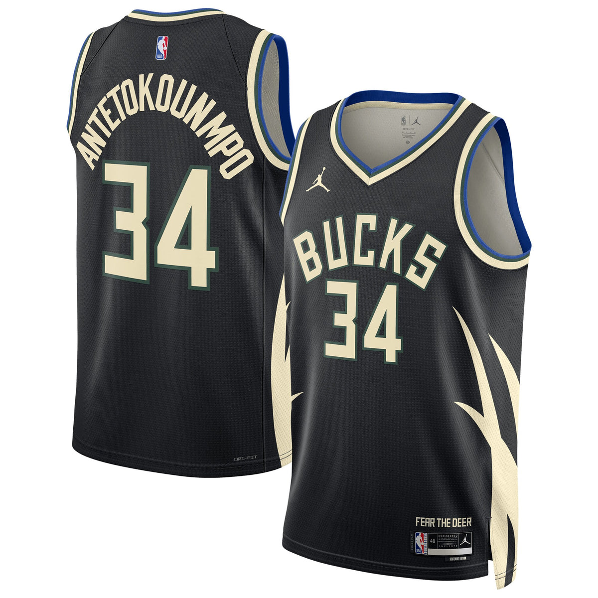 Milwaukee Bucks NBA Statement Swingman Basketball Jersey- Giannis Antetokounmpo basketball fan jersey