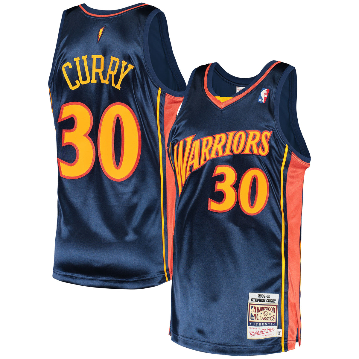 Stephen Curry Navy Golden State Warriors 2009 Hardwood Classics Authentic Basketball Jersey basketball fan jersey