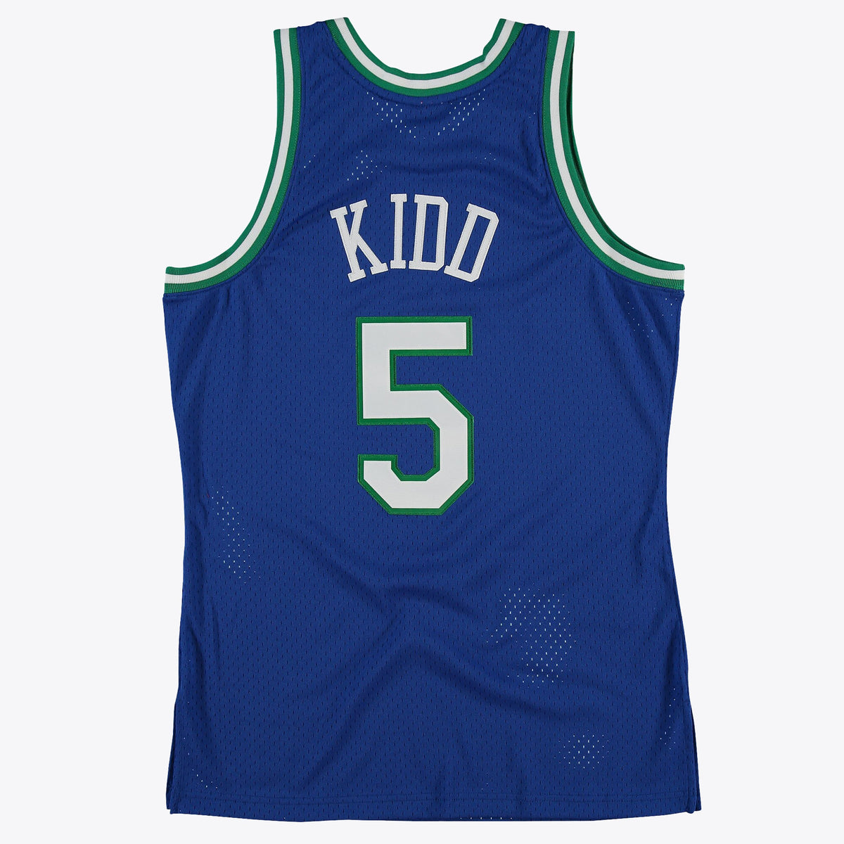 Dallas Mavericks Jason Kidd 1997 Hardwood Classics Road Swingman Basketball Jersey By- Royal basketball fan jersey