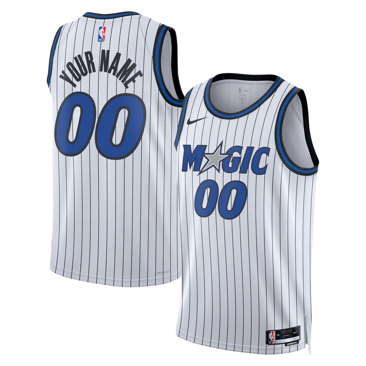 Orlando Magic Replica Association Swingman Basketball Jersey- Unisex basketball fan jersey