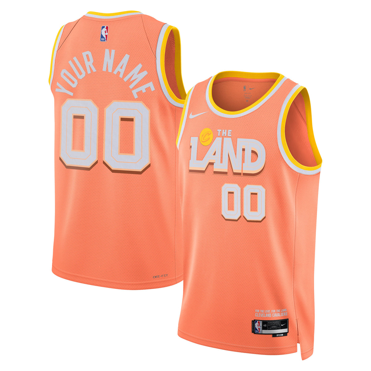 Cleveland Cavaliers 2025/26 City Edition Swingman Basketball Jersey- Custom- Unisex basketball fan jersey