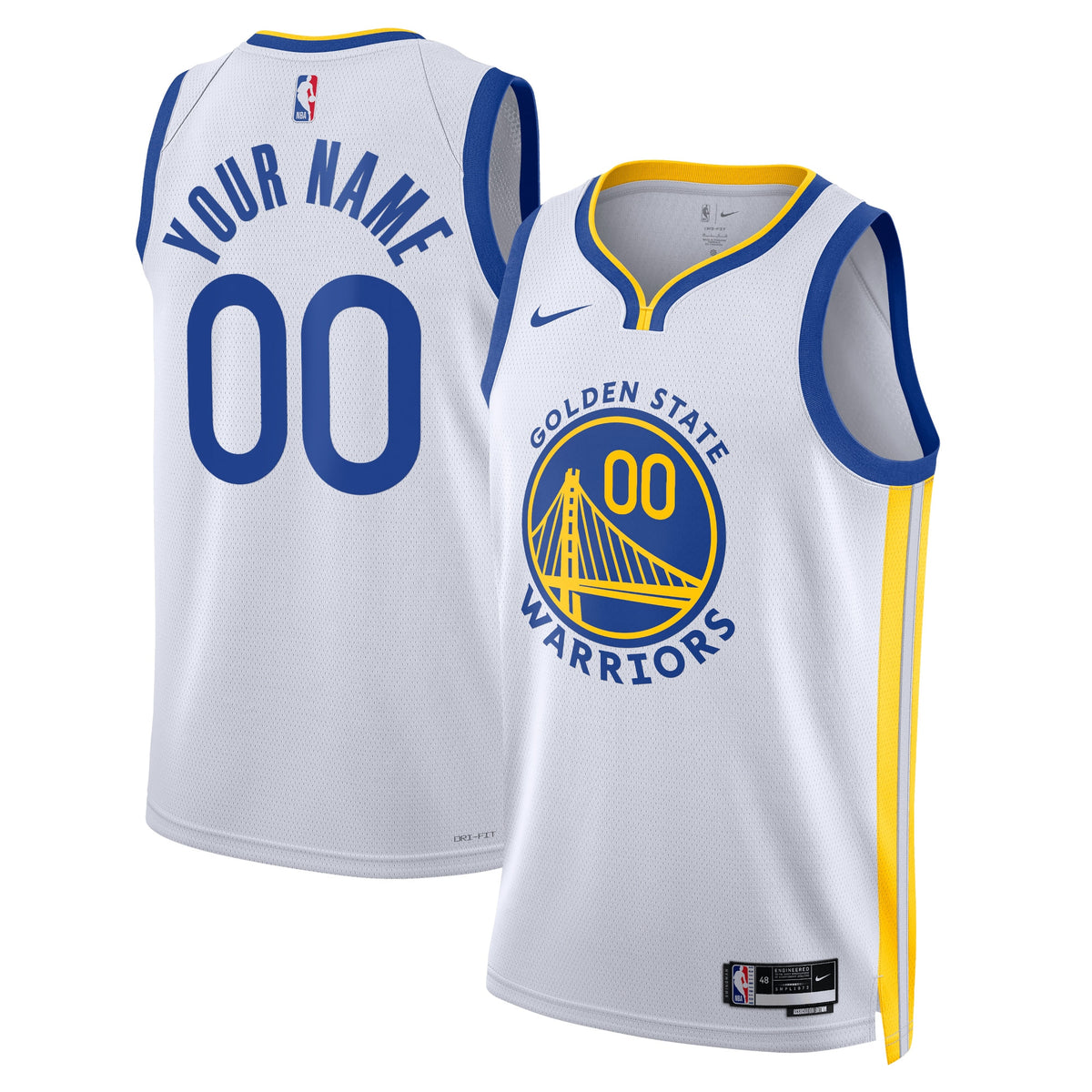 Golden State Warriors Association Swingman Basketball Jersey- Custom- Unisex basketball fan jersey