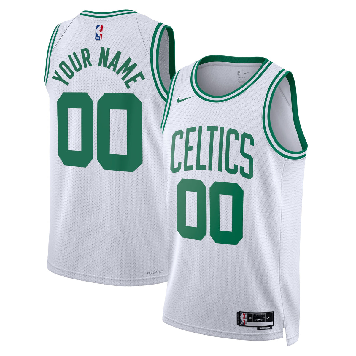 Boston Celtics Association Swingman Basketball Jersey- Custom- Unisex basketball fan jersey