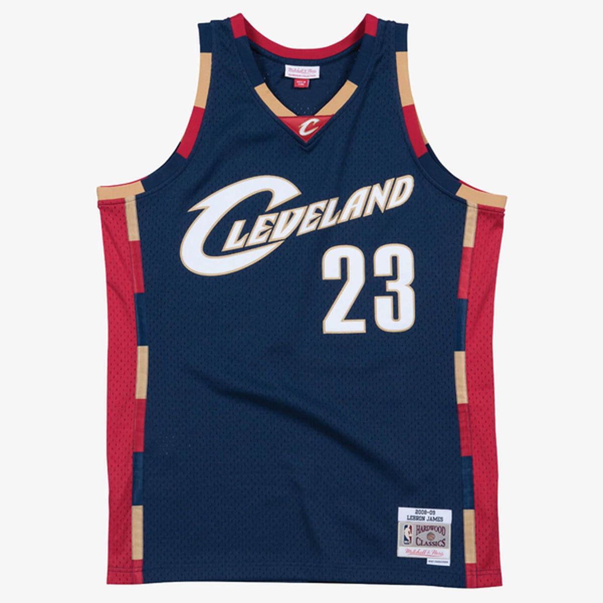 LeBron James Navy Cleveland Cavaliers 2008- 09 Hardwood Classics Swingman Basketball Jersey basketball fan jersey