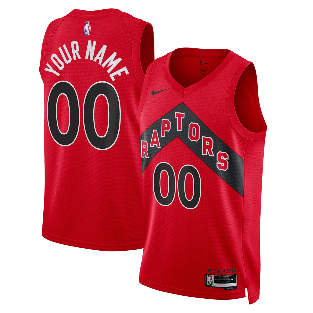 Toronto Raptors Icon Swingman Basketball Jersey- Custom- Unisex basketball fan jersey