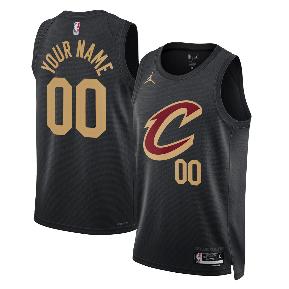 Cleveland Cavaliers Statement Swingman Basketball Jersey- Custom- Unisex basketball fan jersey