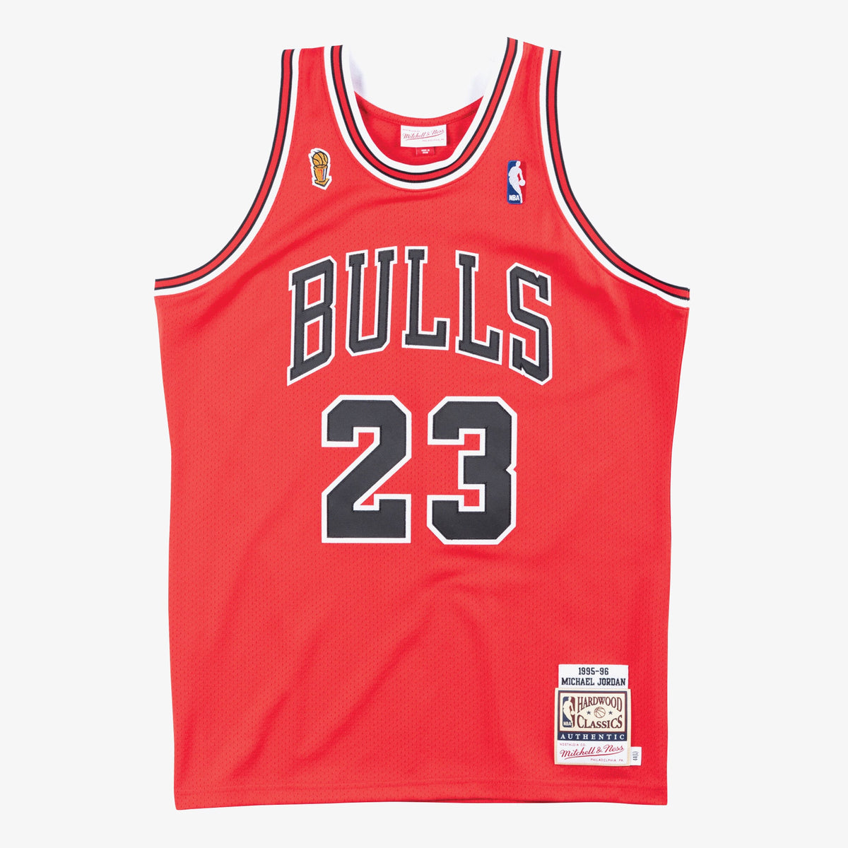 Chicago Bulls Authentic Basketball Jersey Road Finals Michael 1995- 96 basketball fan jersey