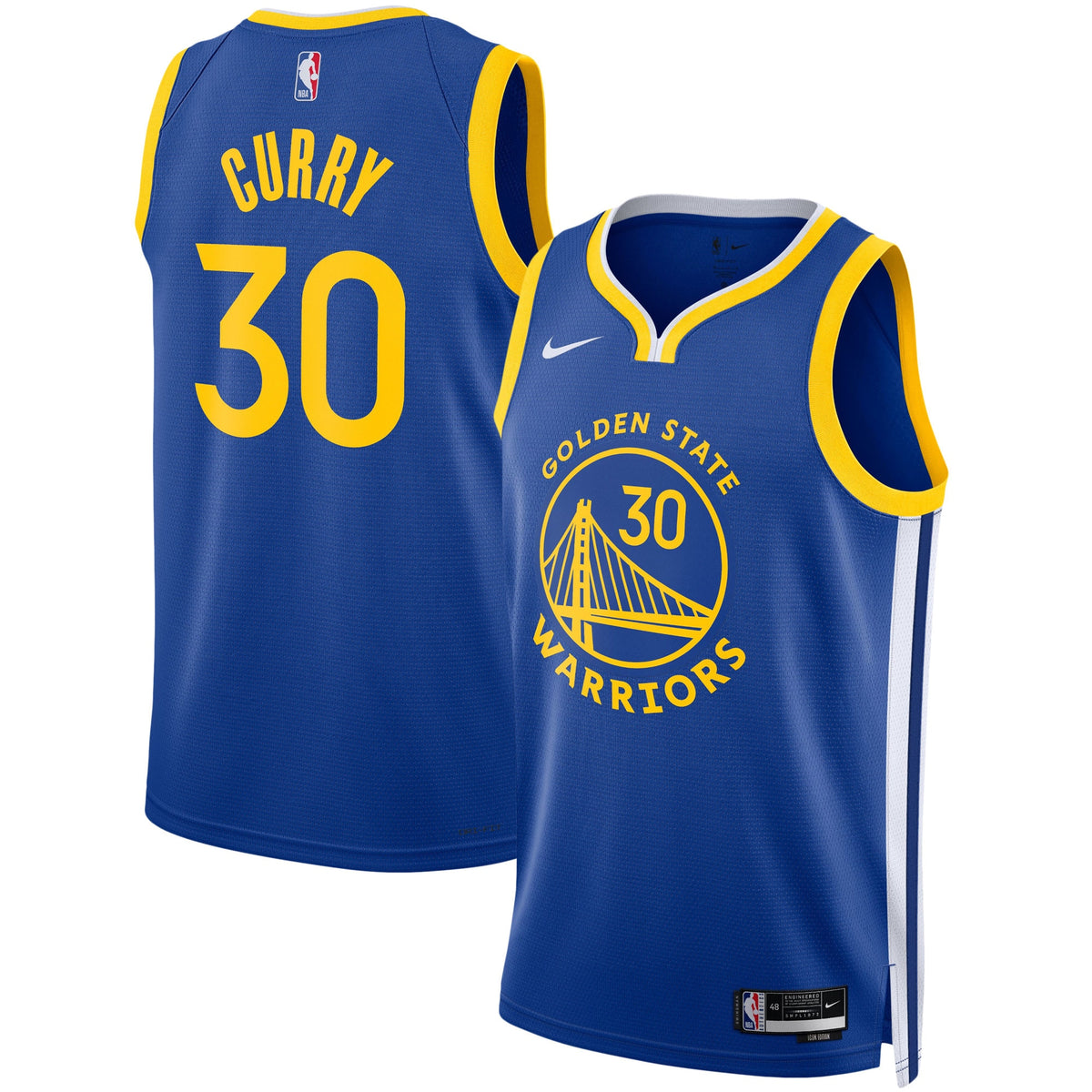 Golden State Warriors Icon Swingman Basketball Jersey- Stephen Curry- Unisex basketball fan jersey