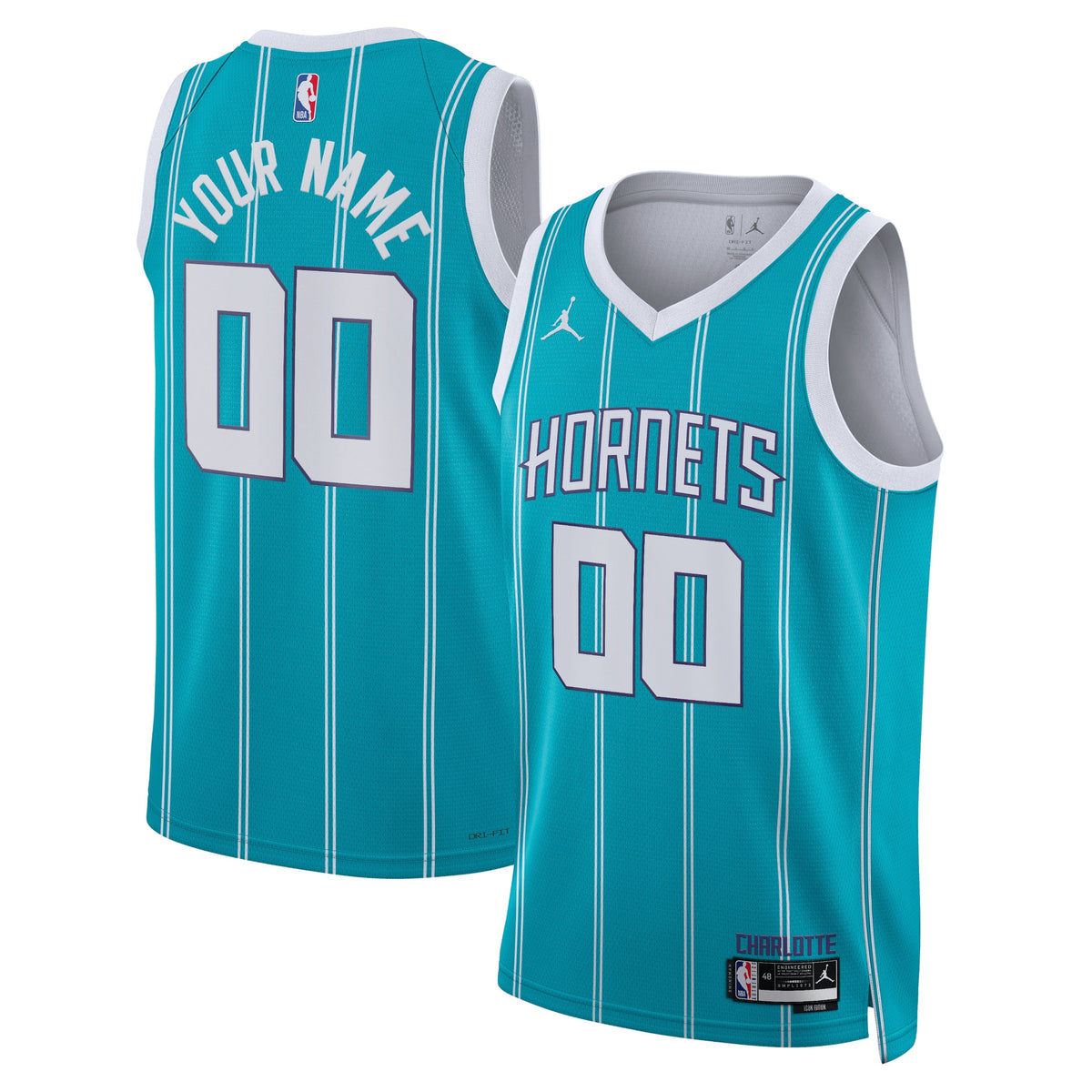 Charlotte Hornets Icon Edition Swingman Basketball Jersey- Custom- Unisex basketball fan jersey