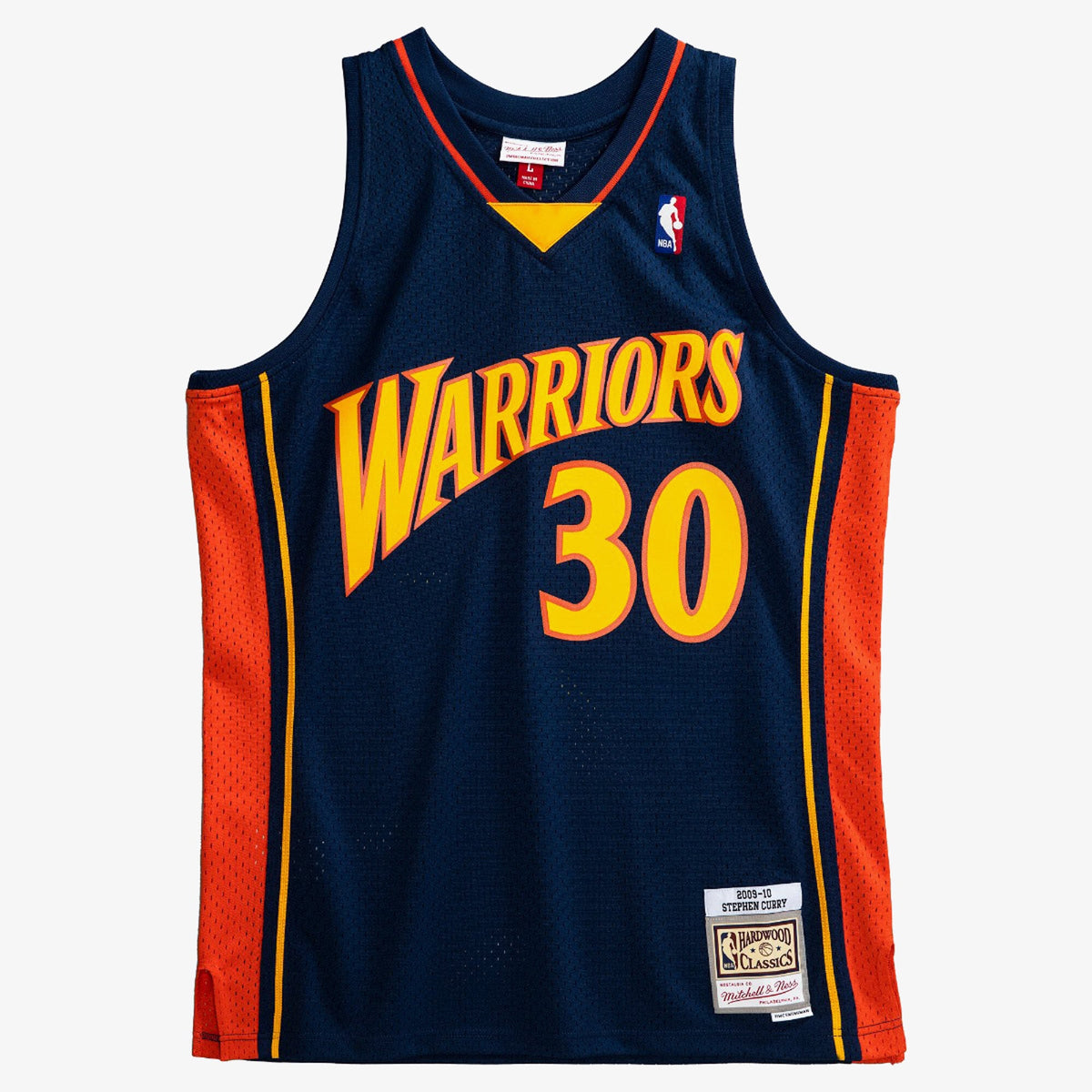 Golden State Warriors Swingman Basketball Jersey Road Steph Curry 2009- 10 basketball fan jersey