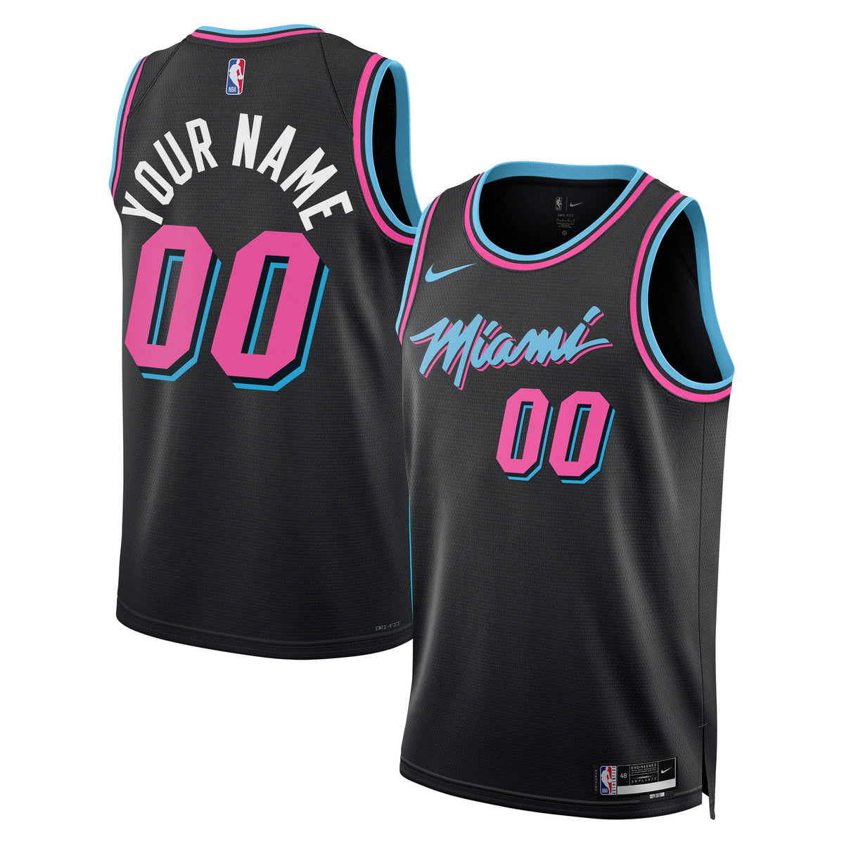 Miami Heat 2025/26 City Edition Swingman Basketball Jersey- Custom- Unisex basketball fan jersey
