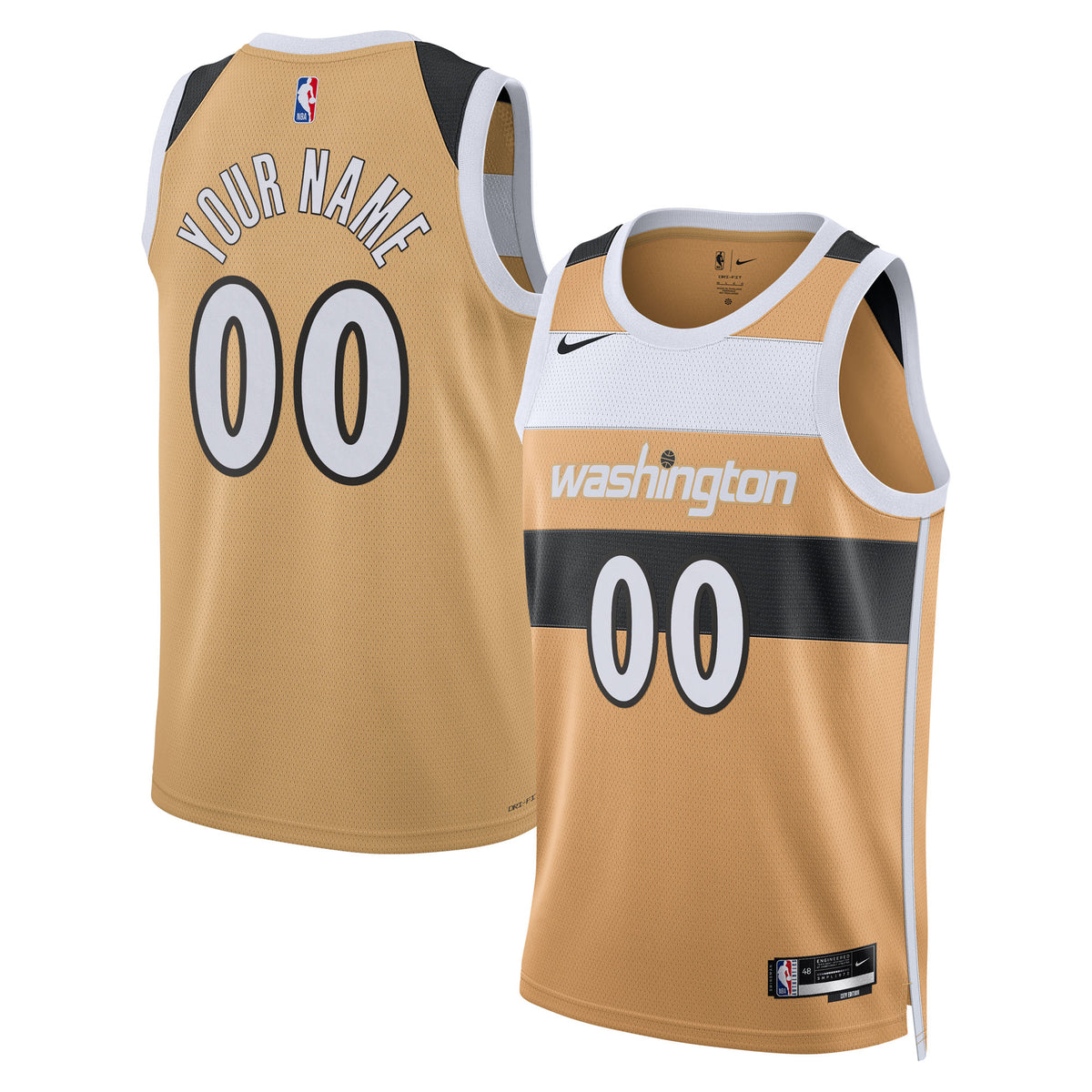 Washington Wizards 2025/26 City Edition Swingman Basketball Jersey- Custom- Unisex basketball fan jersey
