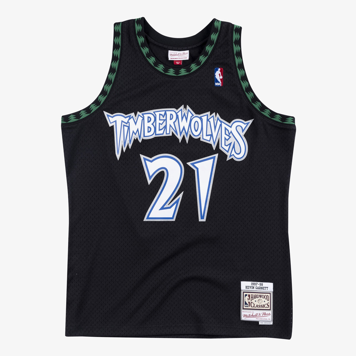 Minnesota Timberwolves Swingman Basketball Jersey Alternate Kevin Garnett 1997- 98 basketball fan jersey