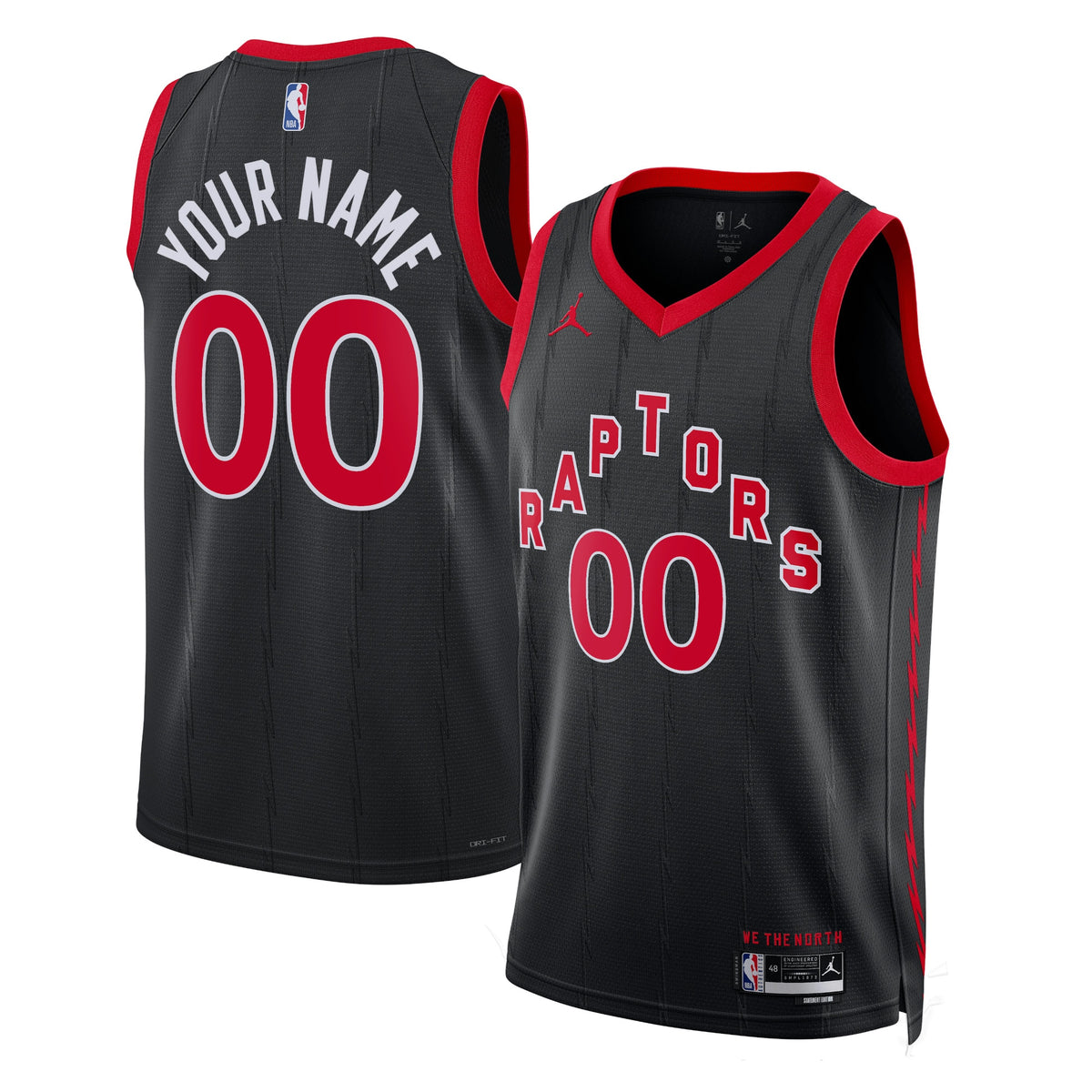 Toronto Raptors Statement Swingman Basketball Jersey- Custom- Unisex basketball fan jersey