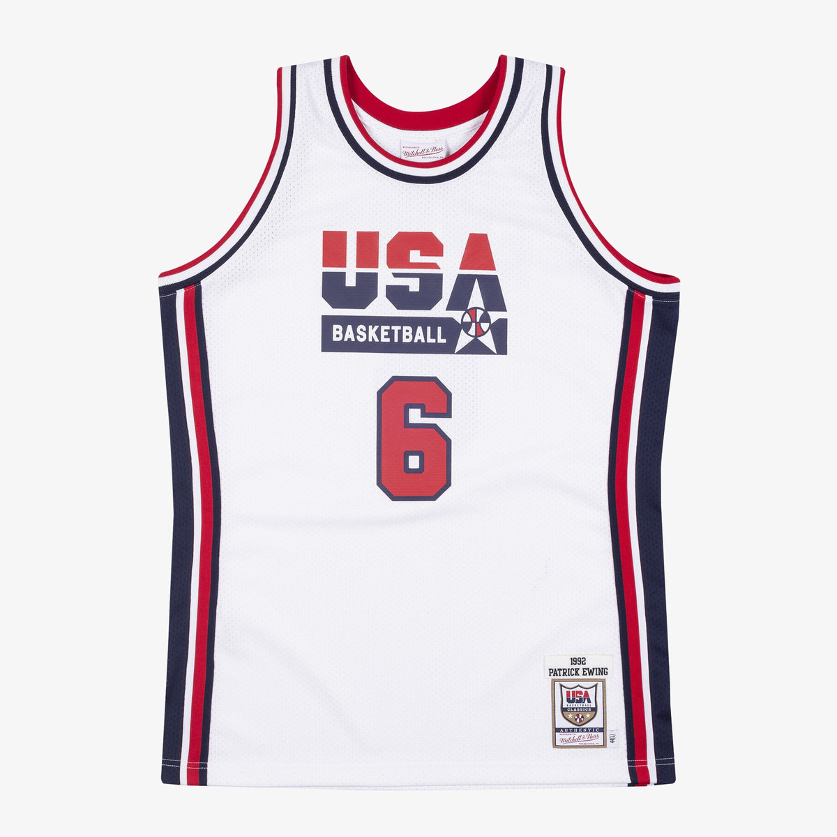 USA Basketball Authentic Basketball Jersey Patrick Ewing 1992 basketball fan jersey