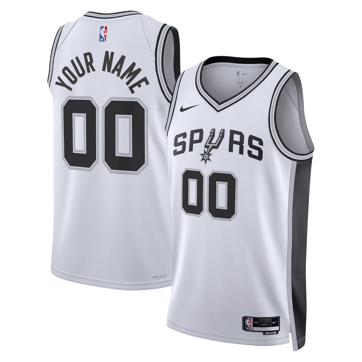 San Antonio Spurs Association Swingman Basketball Jersey- Custom- Unisex basketball fan jersey