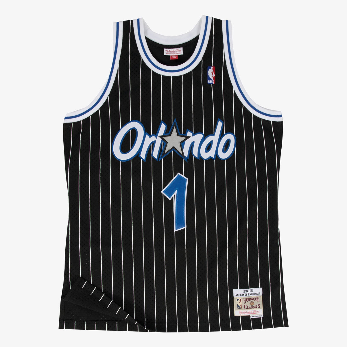 Orlando Magic Swingman Basketball Jersey Alternate Anfernee Hardaway 1994- 95 basketball fan jersey