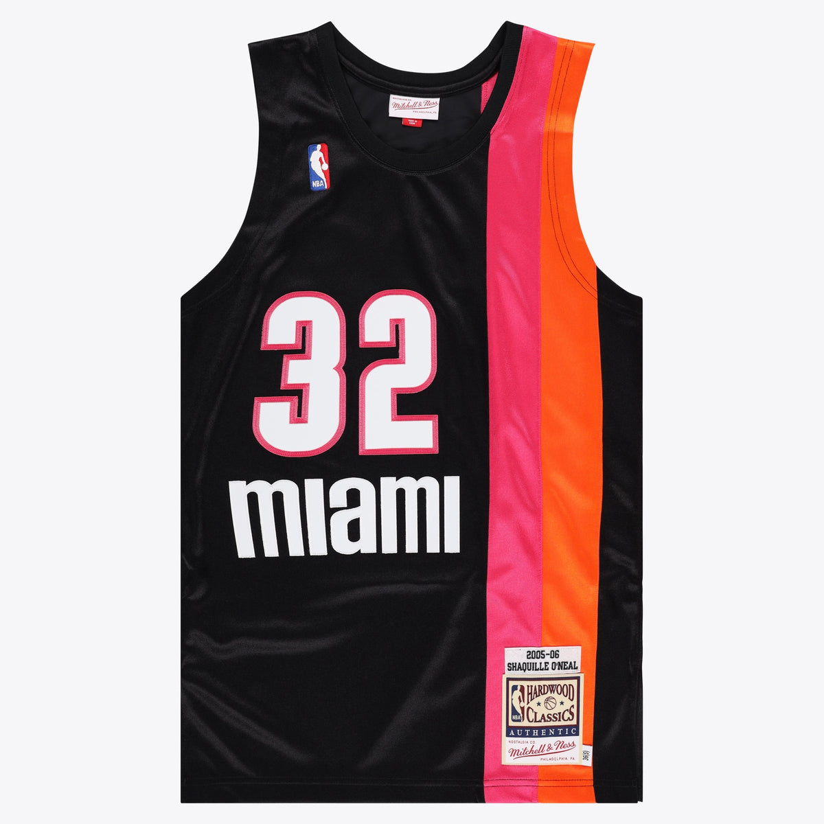 Miami Heat NBA Authentic Basketball Jersey- Shaquille O'Neal basketball fan jersey