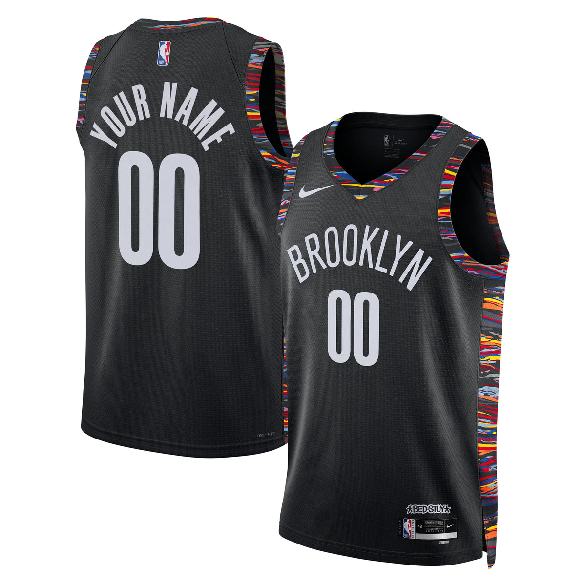 Brooklyn Nets 2025/26 City Edition Swingman Basketball Jersey- Custom- Unisex basketball fan jersey