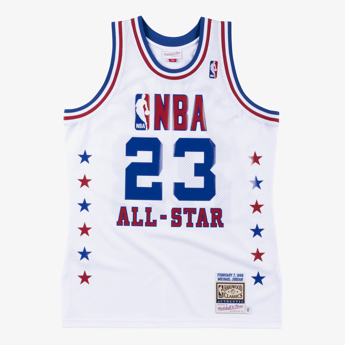 NBA All- Star East Authentic Basketball Jersey Michael 1988 basketball fan jersey