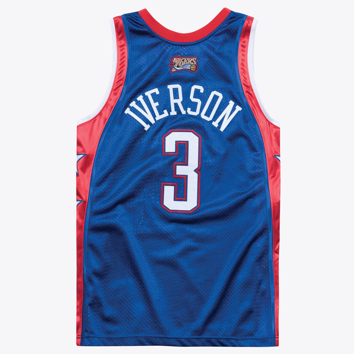NBA Allen Iverson 2004 All- Star Authentic Basketball Jersey By- Royal basketball fan jersey