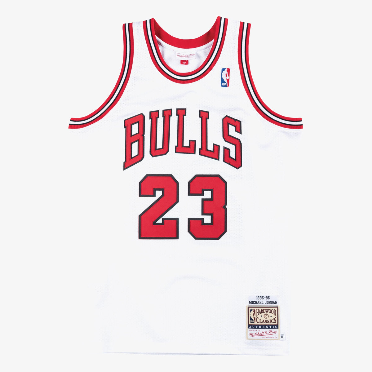 Chicago Bulls Authentic Basketball Jersey Home Michael 1995- 96 basketball fan jersey