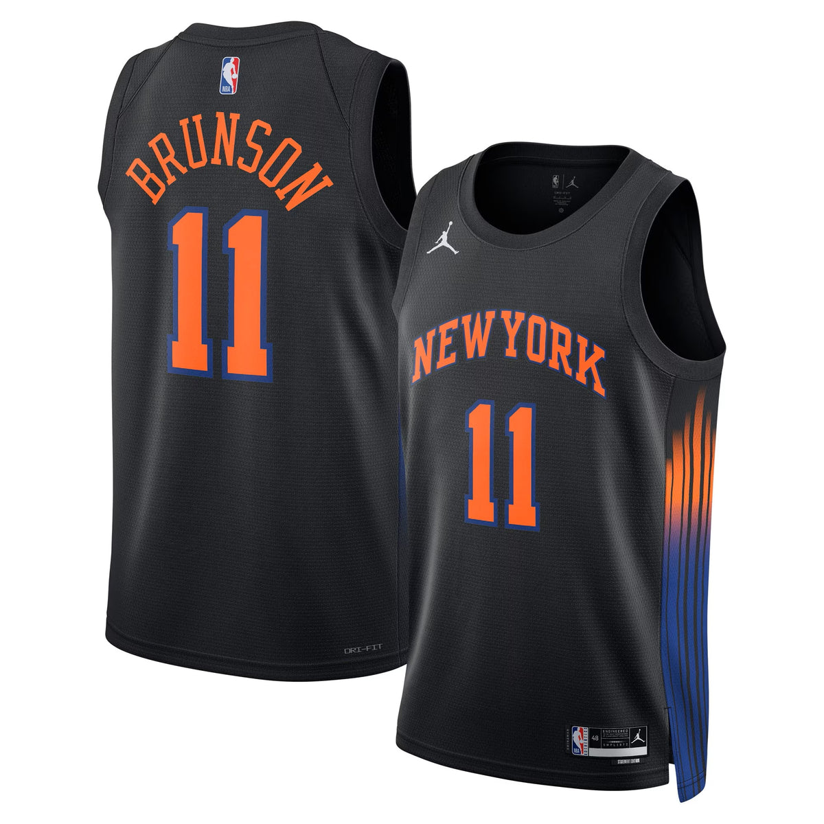New York Knicks Statement Swingman Basketball Jersey- Brunson- Unisex basketball fan jersey