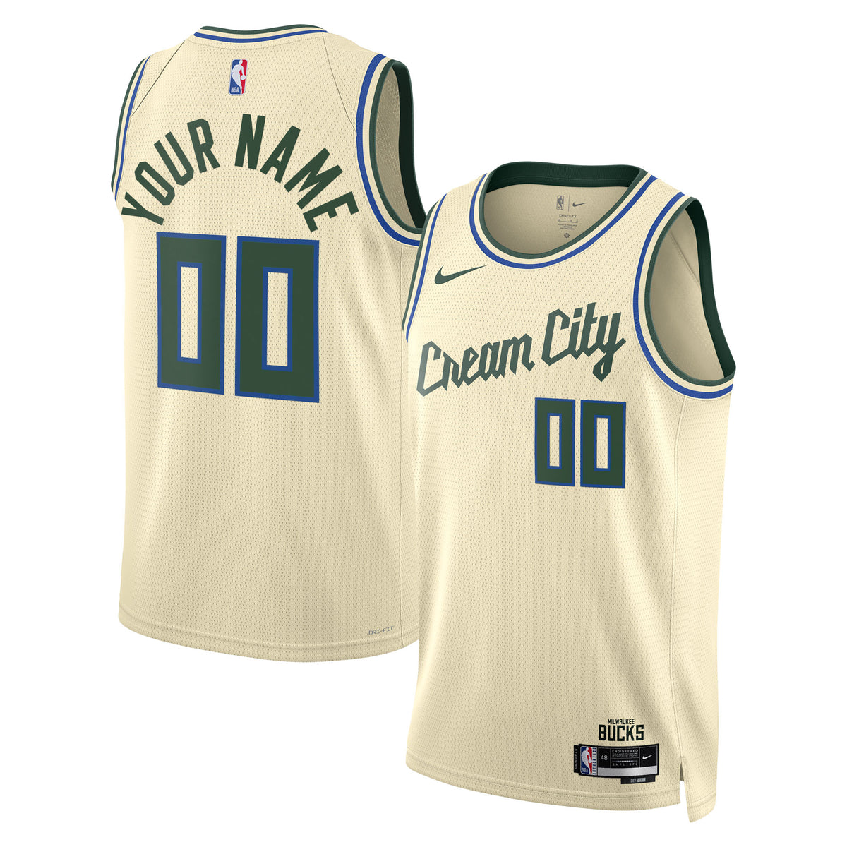 Milwaukee Bucks 2025/26 City Edition Swingman Basketball Jersey- Custom- Unisex basketball fan jersey