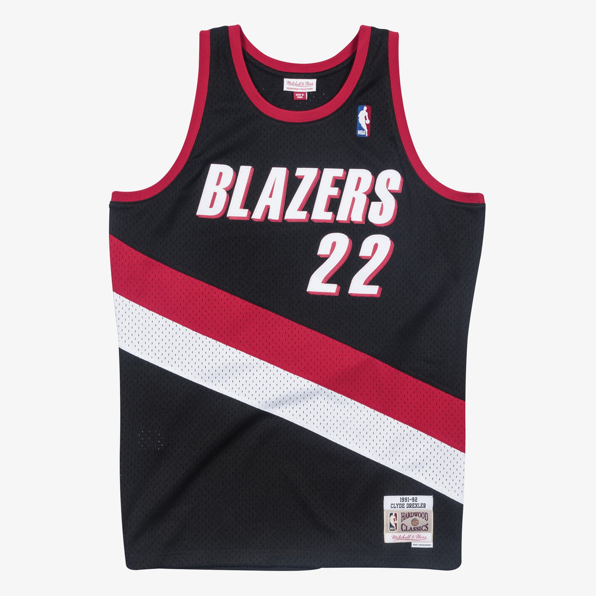 Portland Trail Blazers Swingman Basketball Jersey Clyde Drexler 1991- 92 basketball fan jersey