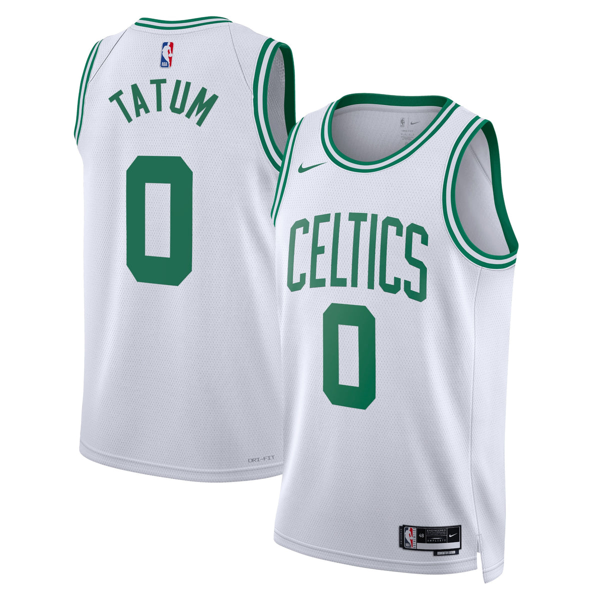 Boston Celtics Association Edition Swingman Basketball Jersey- White- Jayson Tatum- Unisex basketball fan jersey