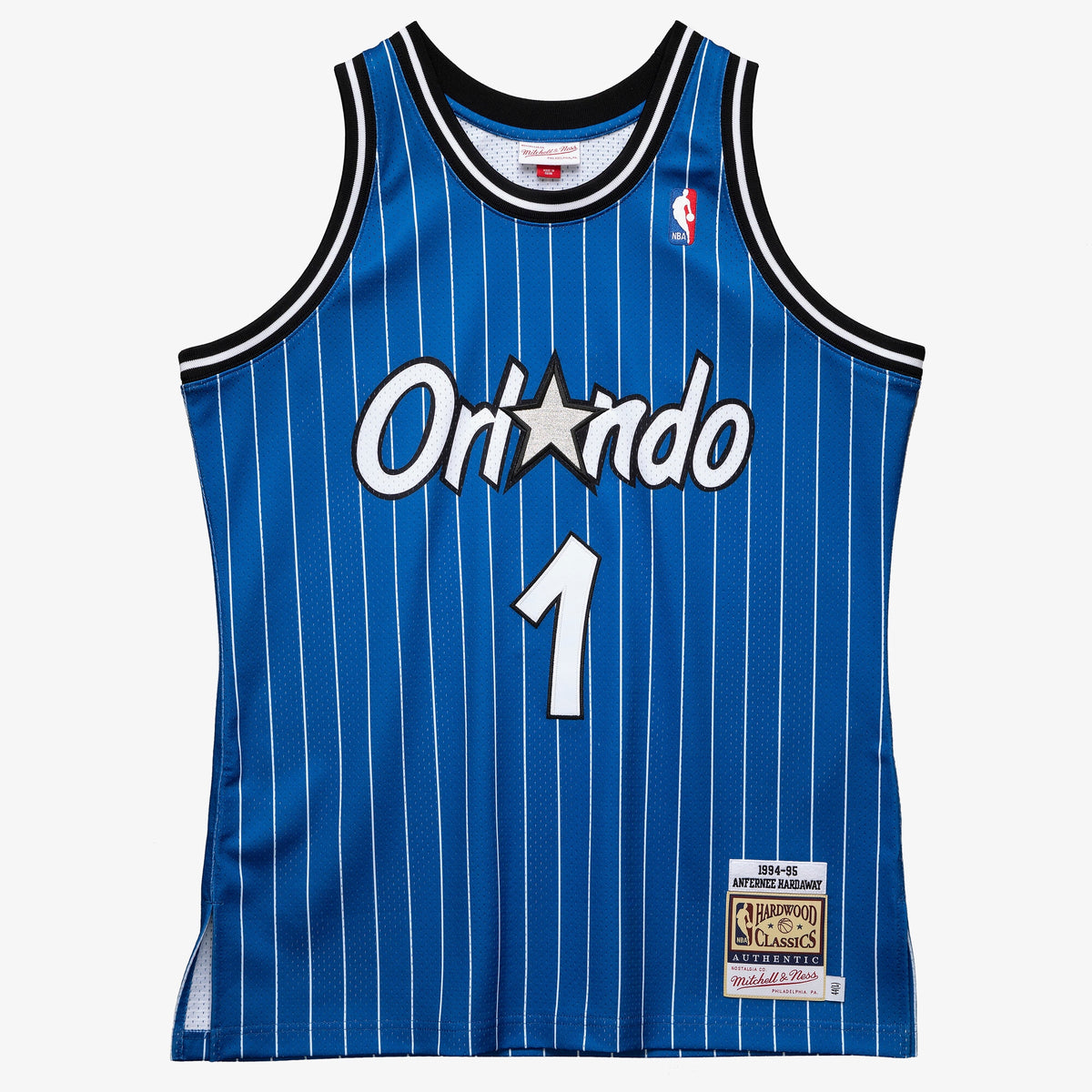 Orlando Magic Authentic Basketball Jersey Anfernee Hardaway 1994- 95 basketball fan jersey