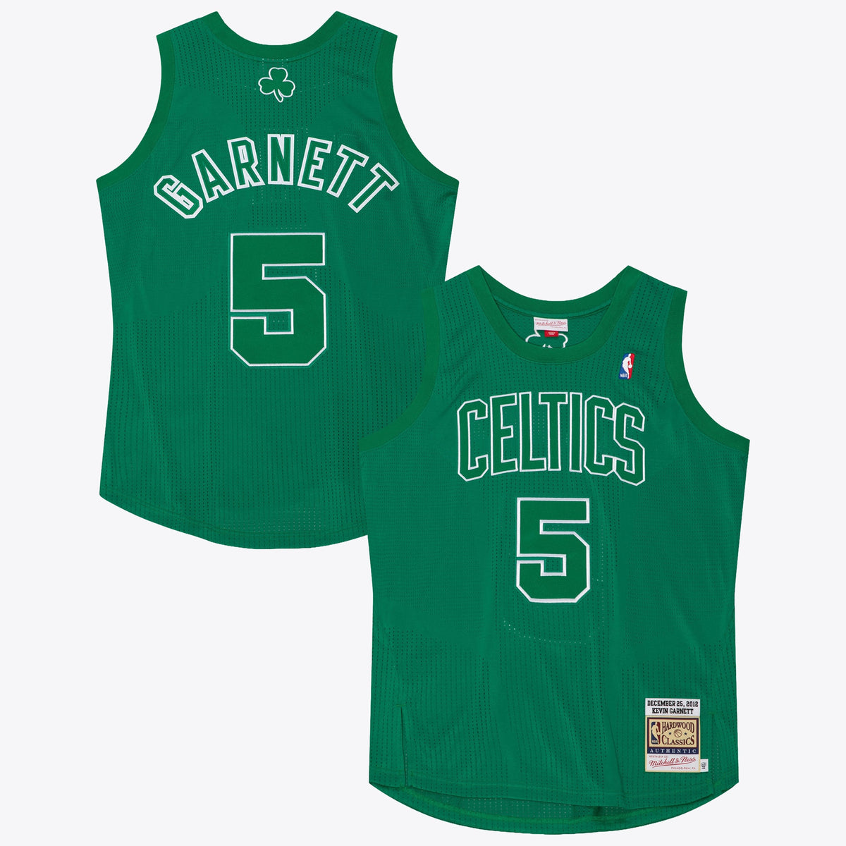 Boston Celtics Kevin Garnett 2012 Christmas Day Authentic Basketball Jersey- Kelly Green basketball fan jersey