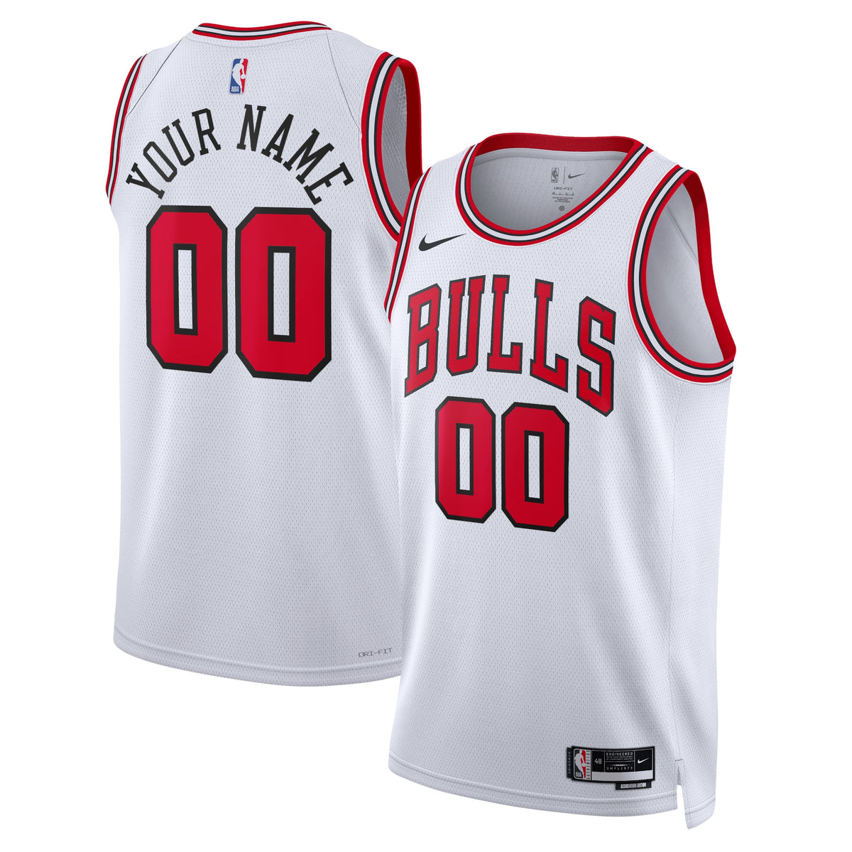 Chicago Bulls Association Swingman Basketball Jersey- Custom- Unisex basketball fan jersey
