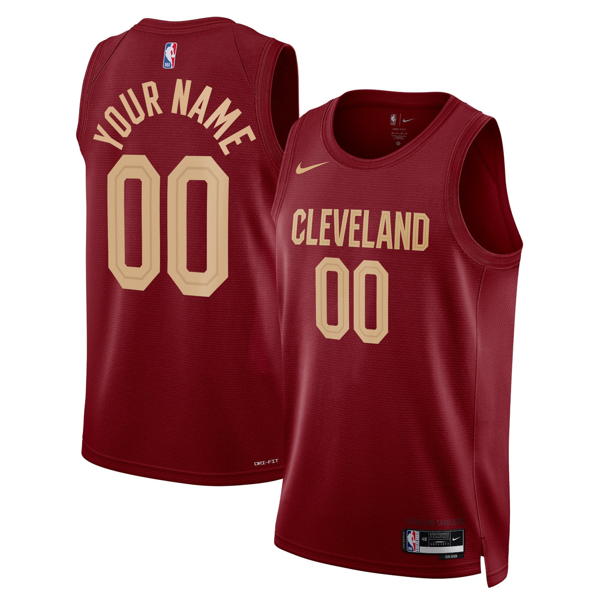 Cleveland Cavaliers Icon Swingman Basketball Jersey- Custom- Unisex basketball fan jersey