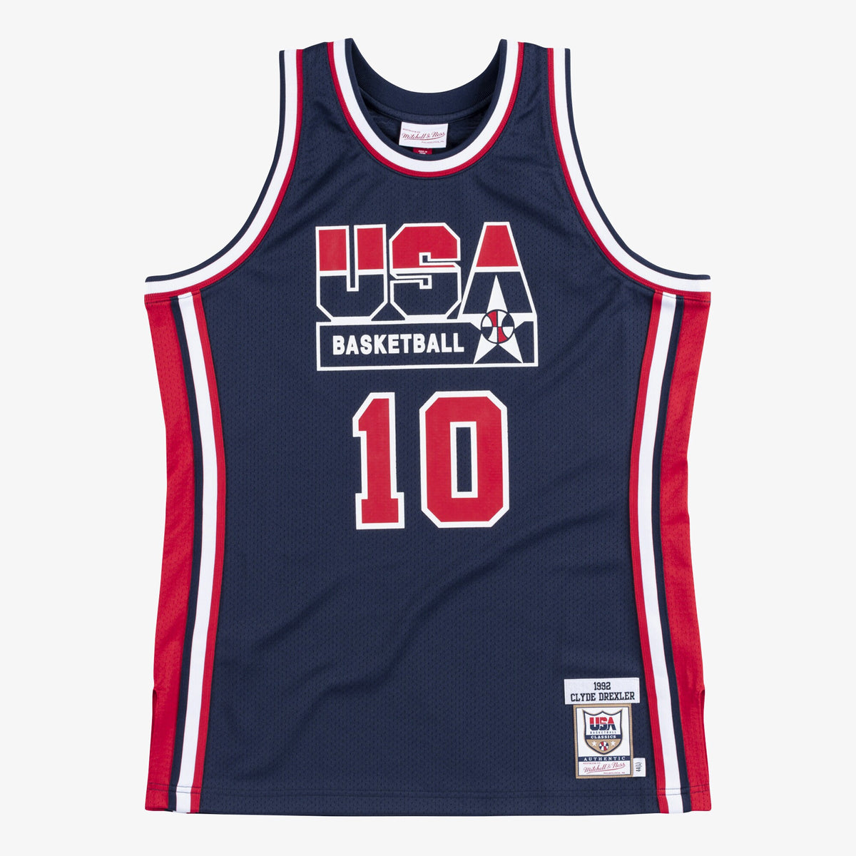 USA Basketball Authentic Basketball Jersey Clyde Drexler 1992 basketball fan jersey