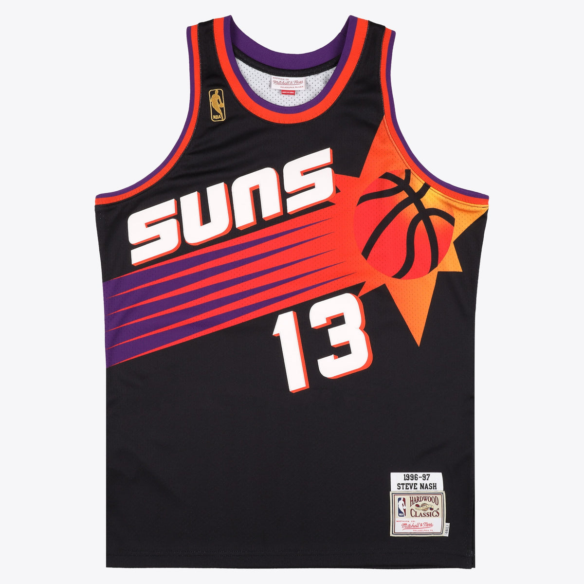 Phoenix Suns Authentic Basketball Jersey Steve Nash 1996- 97 basketball fan jersey