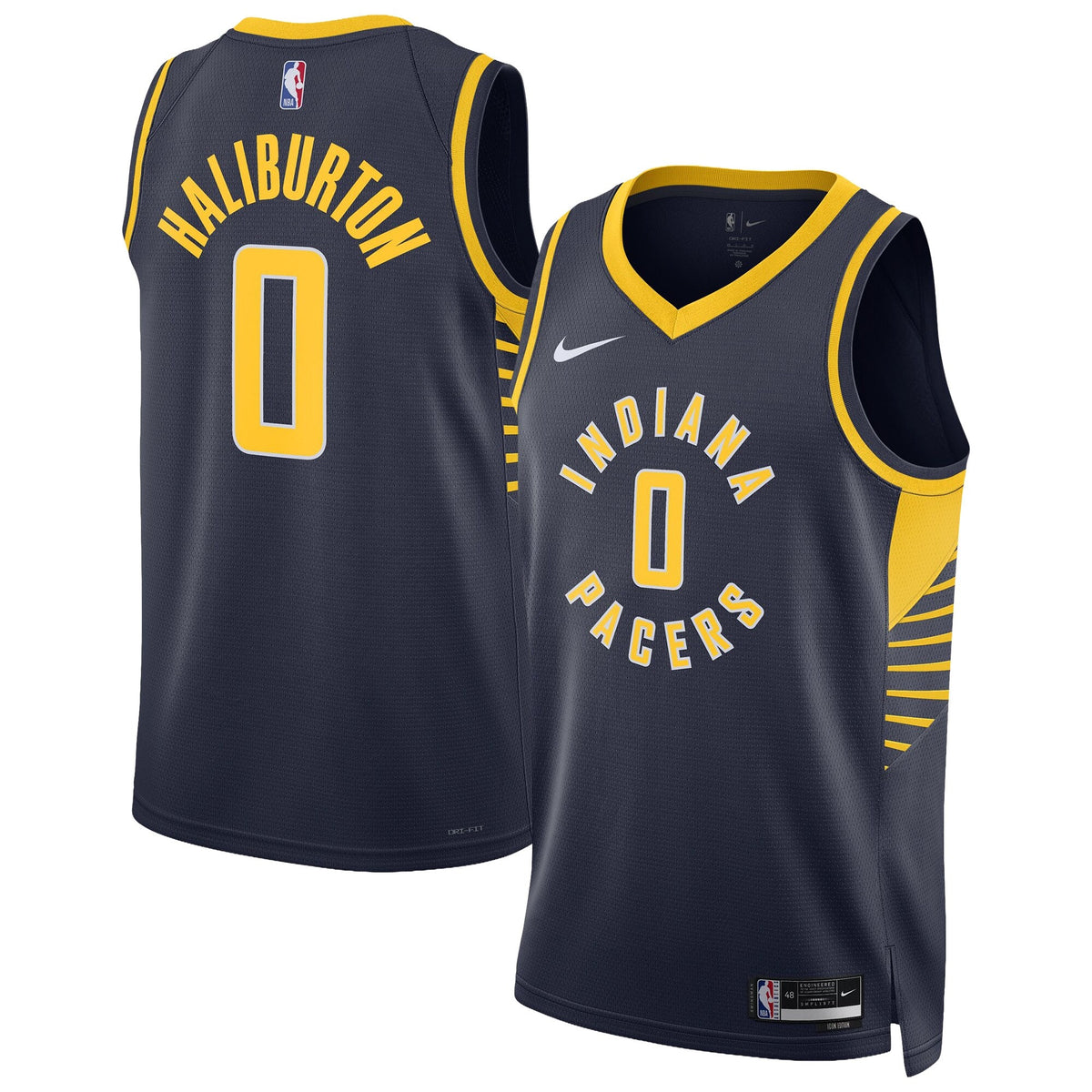 Indiana Pacers NBA Icon Swingman Basketball Jersey- Tyrese Haliburton basketball fan jersey