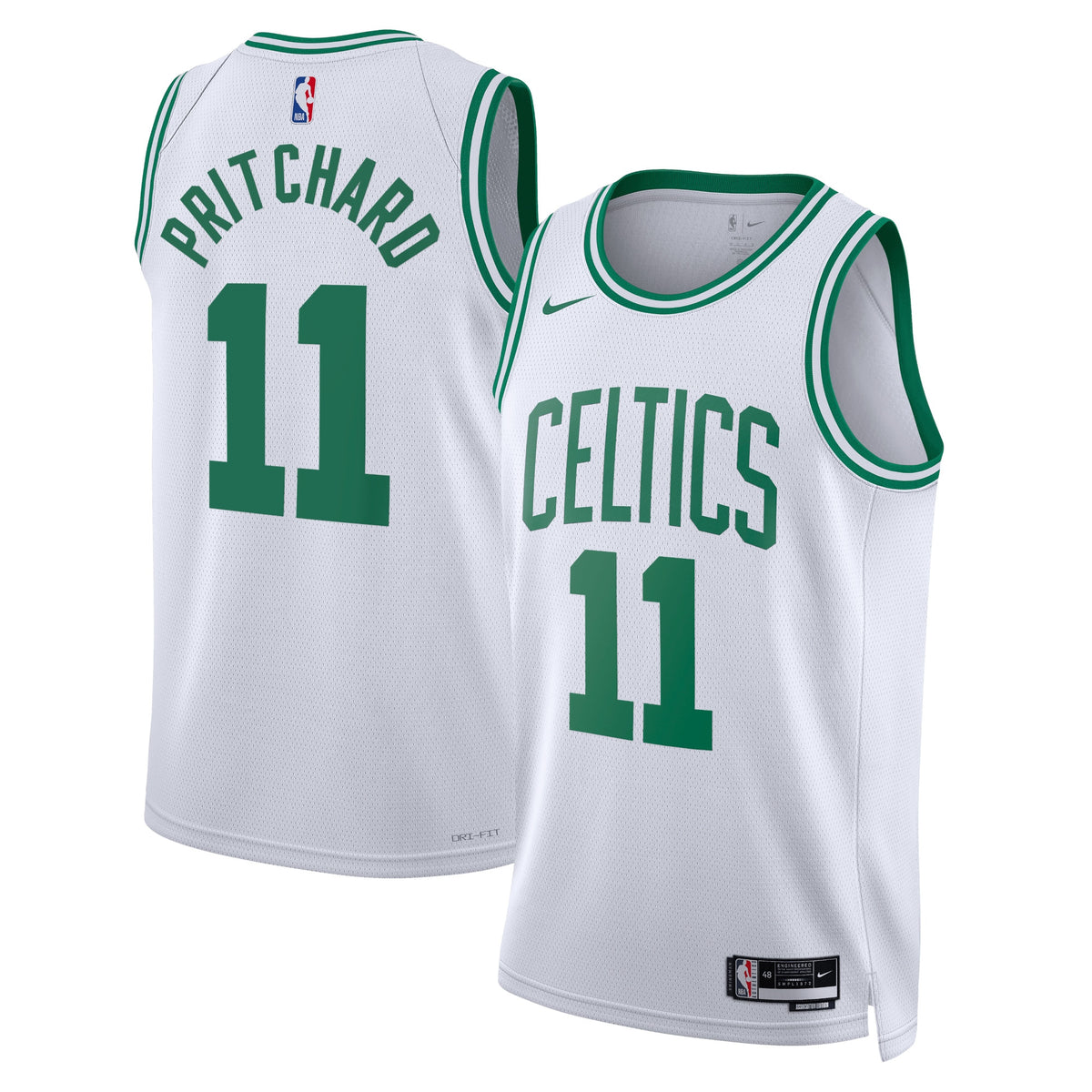Boston Celtics Association Edition Swingman Basketball Jersey- White- Payton Pritchard- Unisex basketball fan jersey